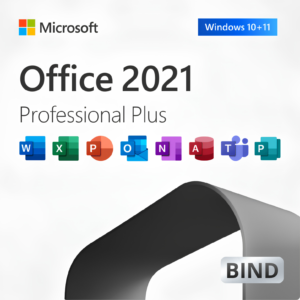 Office 2021 Professional Plus BIND Klucz Produktu Oryginalna Licencja ESD